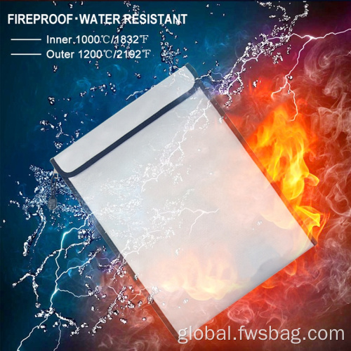 Special Bag Waterproof Safe Storage Envelope Fireproof Paper Bag Supplier